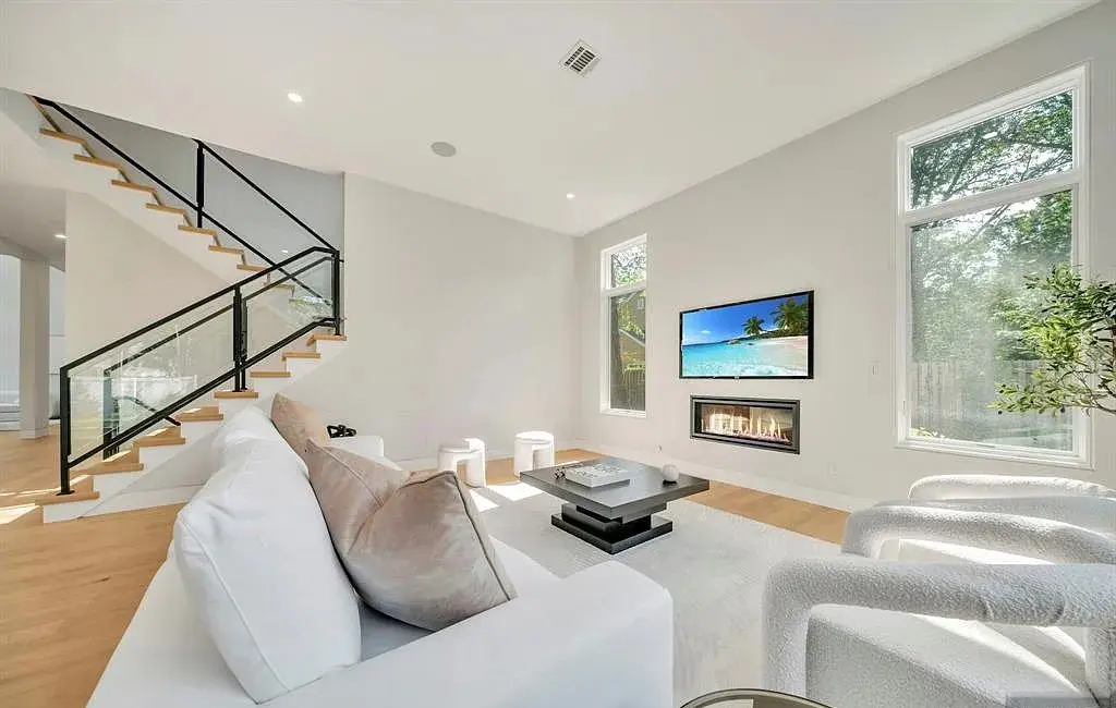 Home addition expanding living space with seamless architectural integration