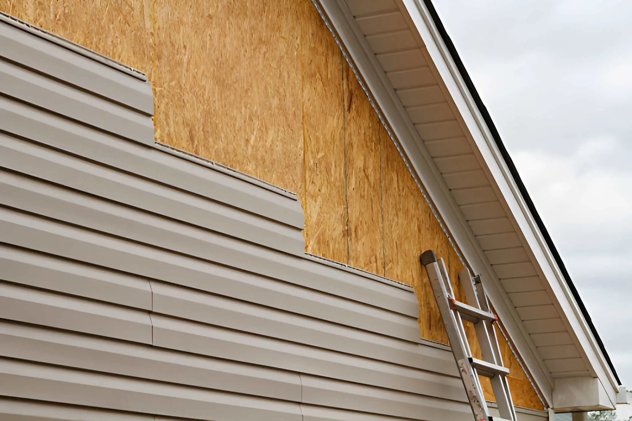 Exterior siding installation improving home appearance, insulation, and protection